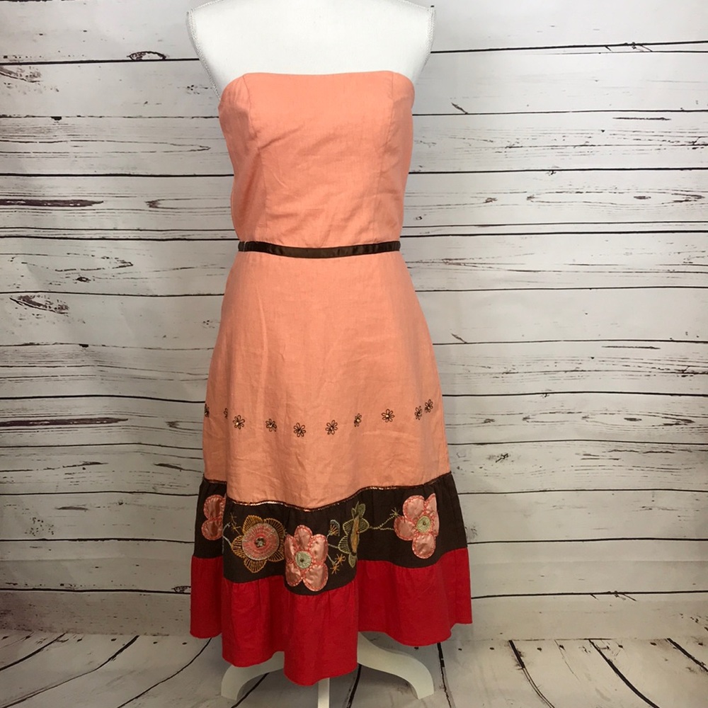 Guess strapless dress size M medium NWT